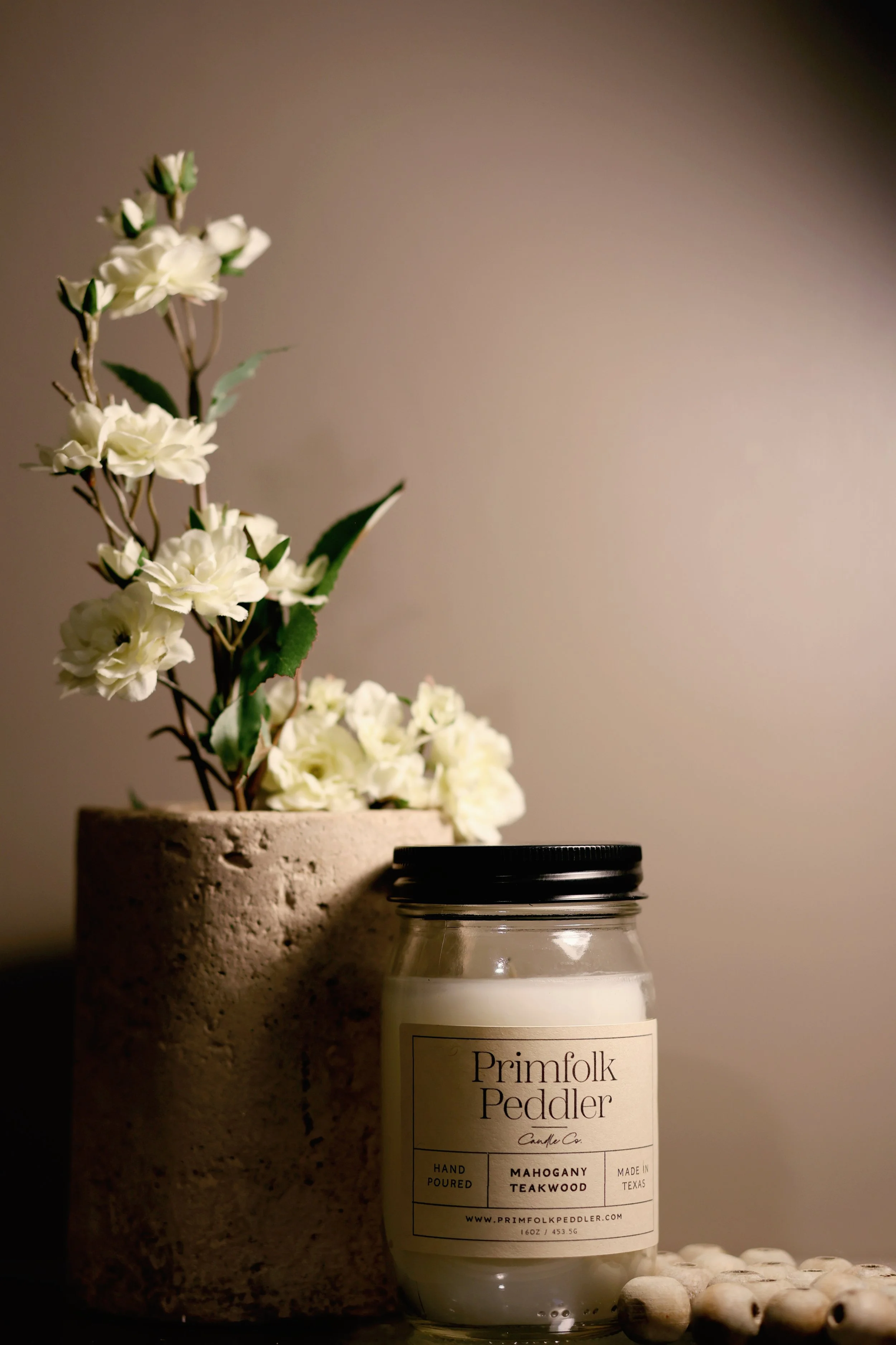 Primfolk Peddler handmade candle products