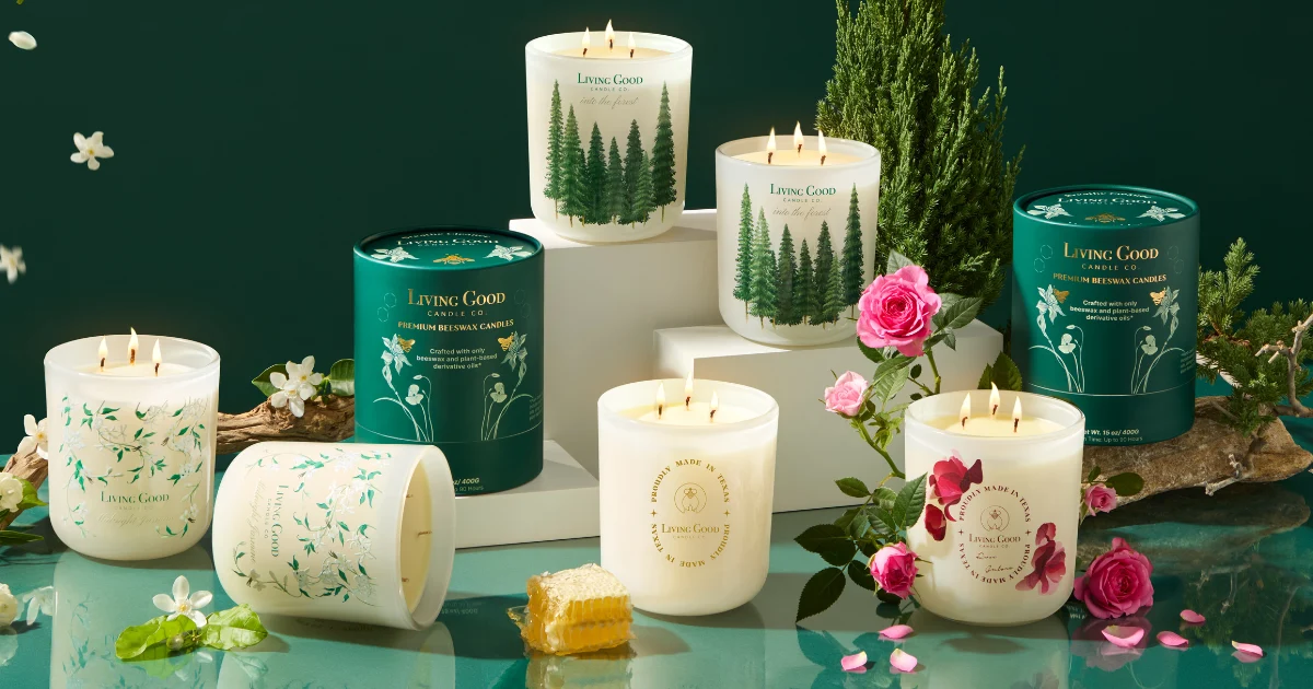 Living Good Candle Co vendor profile